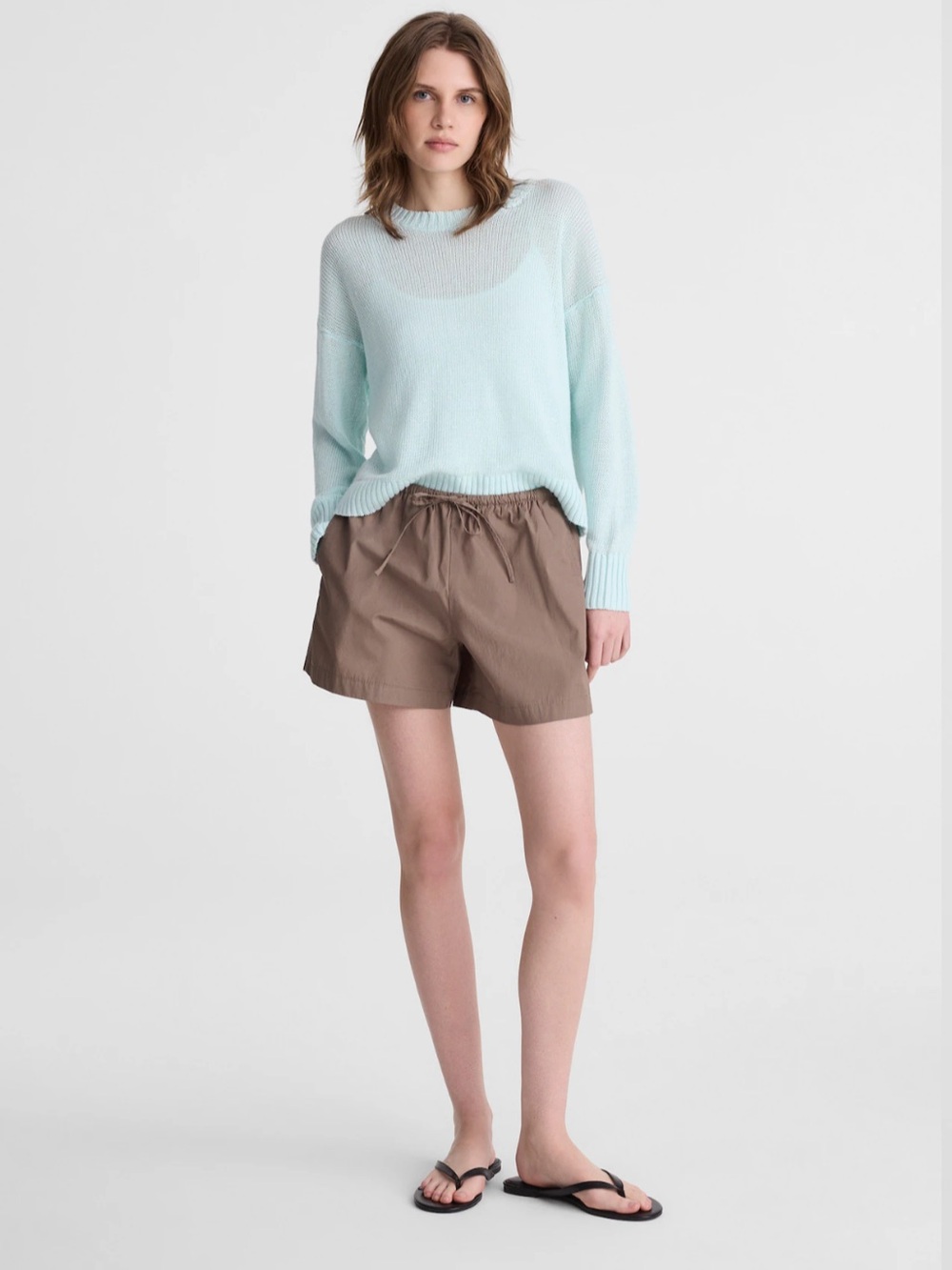 Madewell Pull-On Boardshorts in Dark Driftwood size XXL